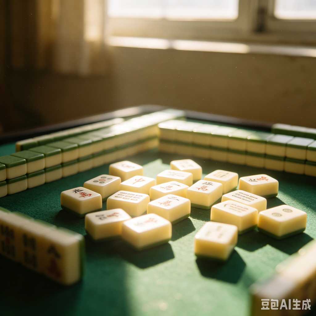 space saving mahjong game set