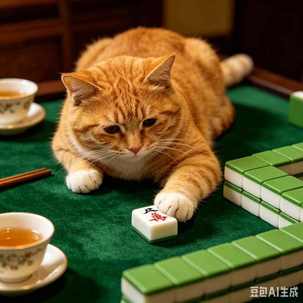 mahjong set for home entertainment